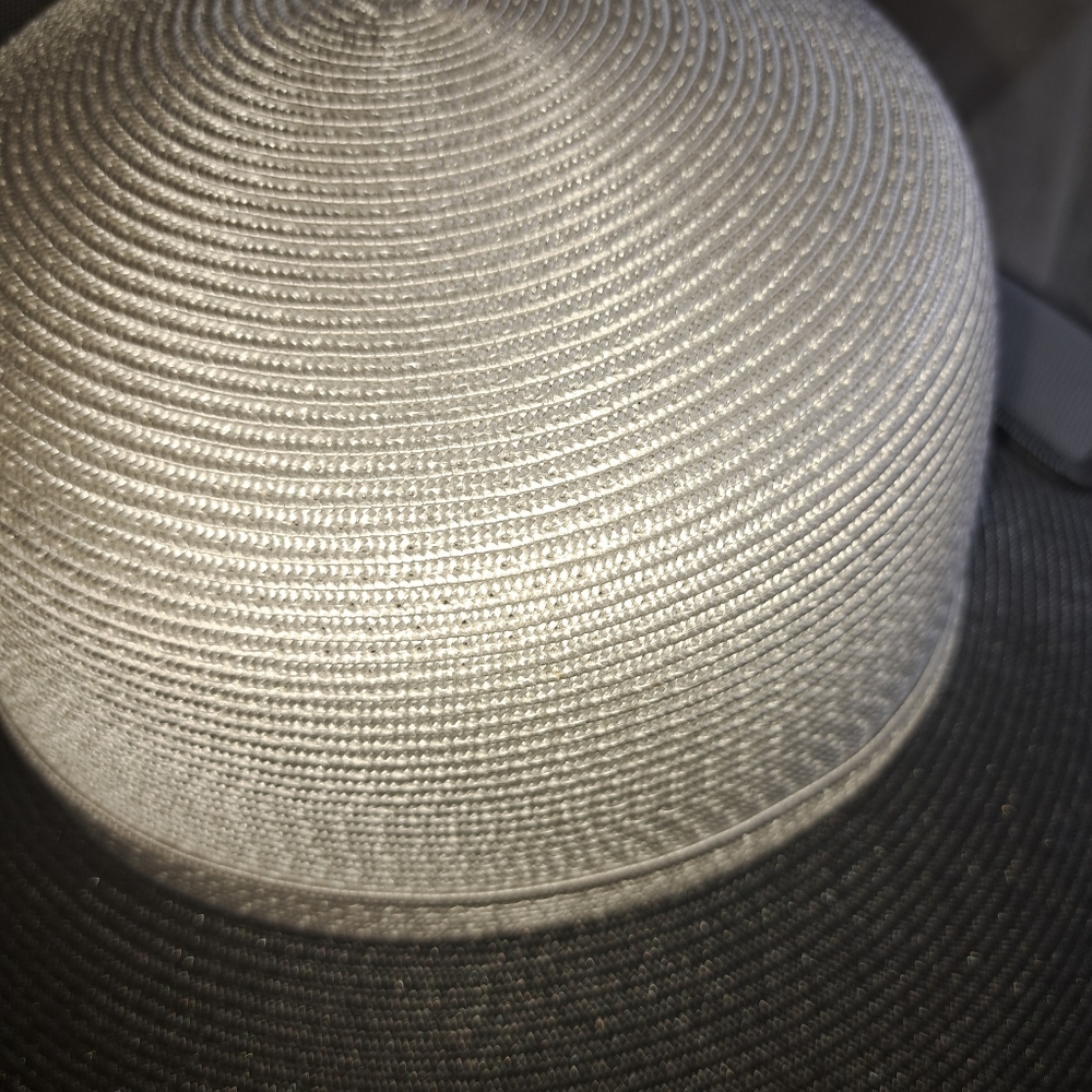 Beautiful black and gray 100!% Polypropylene "Special occasion" hat